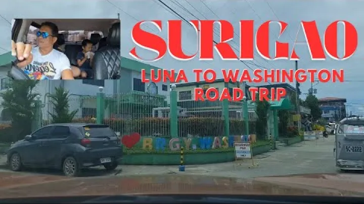 Preview image for the video "Surigao City - Bíltúr frá Barangay Luna til Barangay Washington".