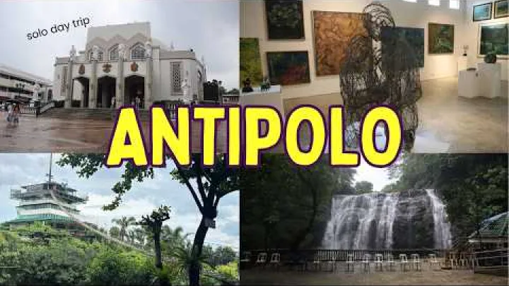 Preview image for the video "Antipolo Solo-Tagesausflug 💚 Anreise-Guide 🛺 Pinto Art Gallery, Cloud 9, Hinulugang Taktak, Kathedrale ⛪".