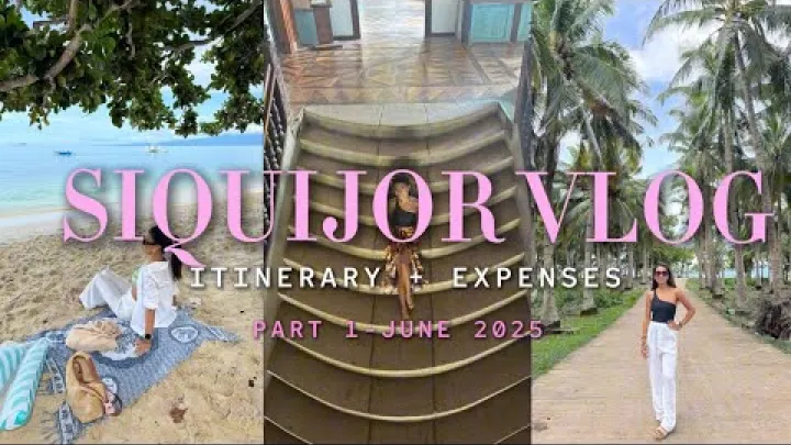 Preview image for the video "Siquijor Balete-Baum, Cambugahay-Wasserfälle, Mini Siargao, Paliton Beach, Fährtickets &amp; Fahrplan 🇵🇭".