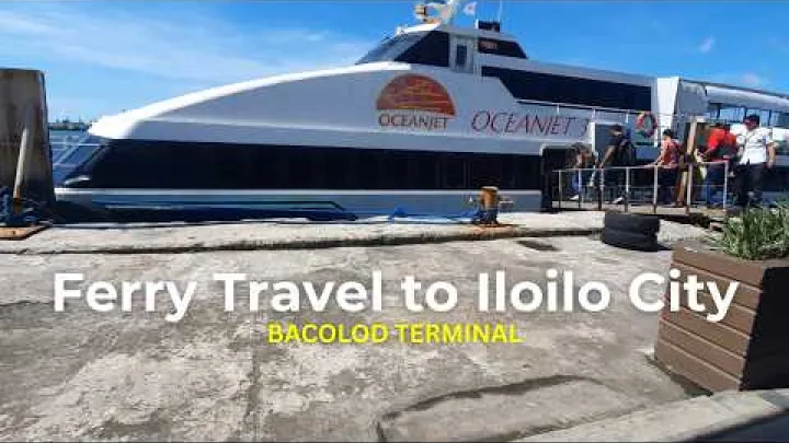 Preview image for the video "Trajekt od Bakoloda do Iloila 🇵🇭 | Naše putovanje OceanJet-om (Terminal, red vožnje i cene)".
