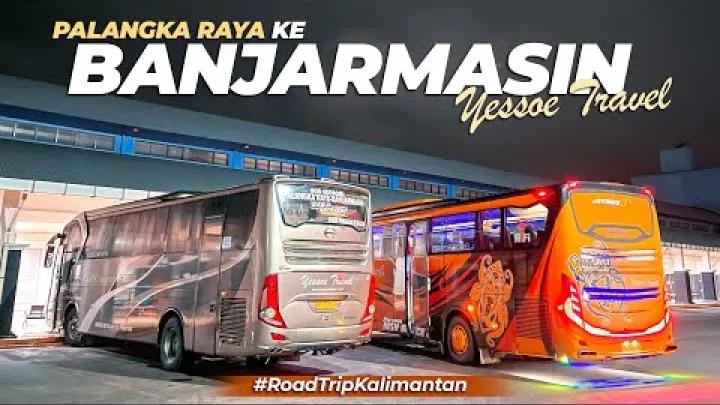 Preview image for the video "BAŠ JE RANO JUTRO! | Vožnja autobusom YESSOE Palangkaraja Banjarmasin #13".