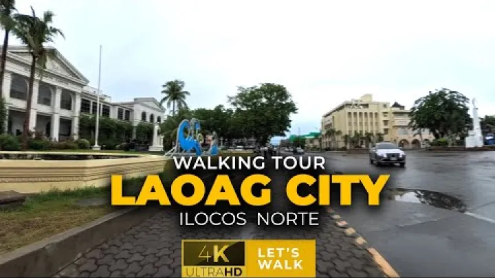 Preview image for the video "4K pěší prohlídka v Laoag, Ilocos | Deštivá procházka v Laoag pomocí Insta360 X5".