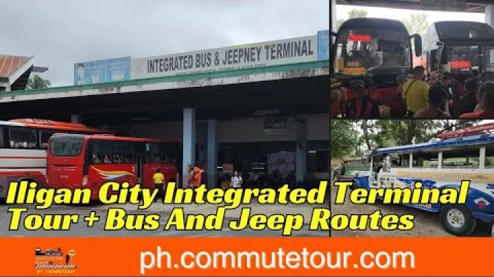 Preview image for the video "Integrovaný terminál v Iligan: Autobusové a jeepney trasy a prohlídka terminálu".