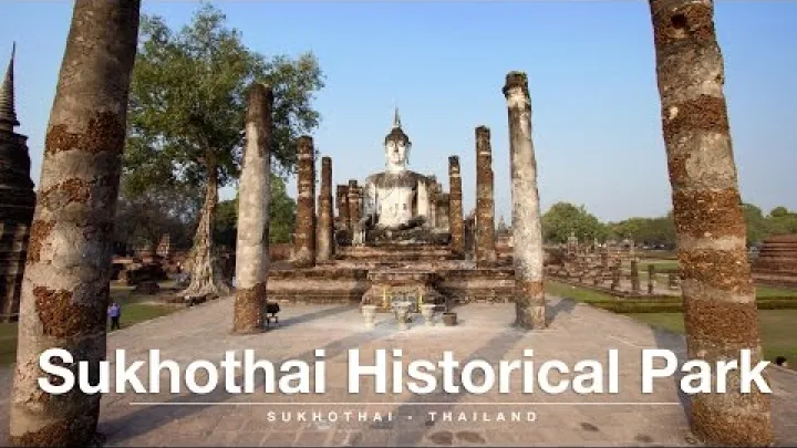Preview image for the video "Průvodce historickým parkem Sukhothai".