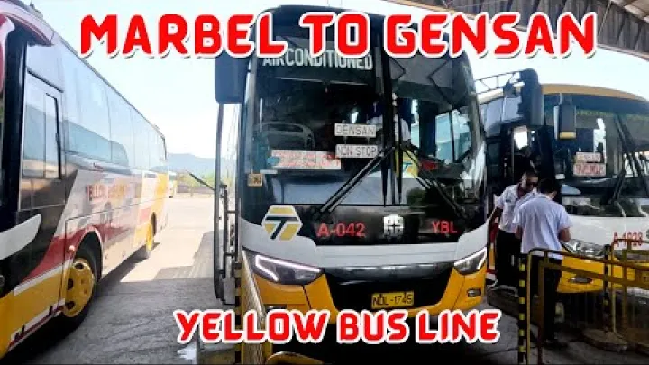 Preview image for the video "Koronadal City (Marbel) til General Santos City via Yellow Bus Line (YBL) | Rejs med mig".