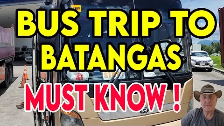 Preview image for the video "Kelionė į Batangas: SIKAT autobusų kelionė iš Manilos į Batangas uostą".