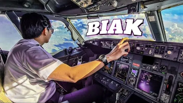 Preview image for the video "비악섬 // 보잉 737-800 프란스 카이시에포 공항 접근 및 착륙 (비악섬)".