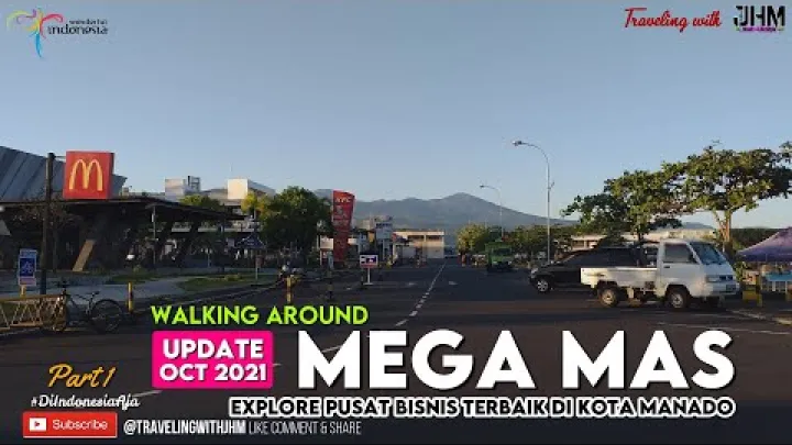 Preview image for the video "PROCHÁZKA KOLEM MEGA MAS 1. ČÁST: PROZKOUMEJTE NEJLEPŠÍ OBCHODNÍ CENTRUM VE MĚSTĚ Manado".