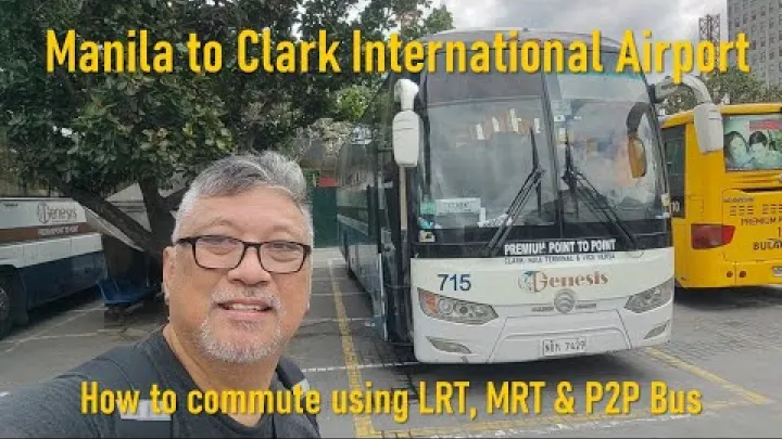 Preview image for the video "Iš Manilos į Clark tarptautinį oro uostą. Kaip ten nuvykti naudojantis LRT1 + MRT + Genesis P2P autobusu".