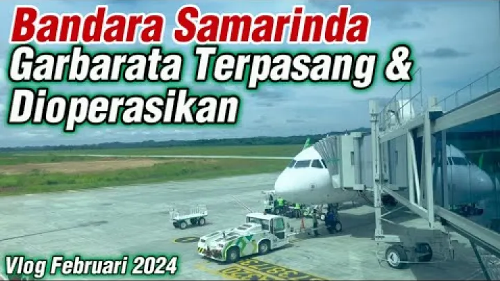 Preview image for the video "Trenutna situacija na aerodromu APT Pranoto u gradu Самаринда. Najnovije ažuriranje, avio-most instaliran i već u funkciji".