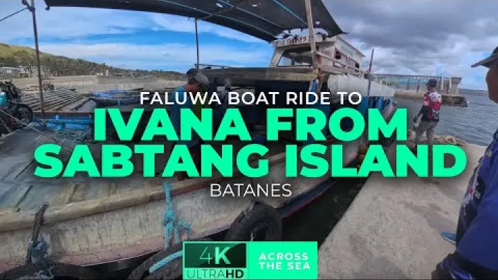 Preview image for the video "Holprige Faluwa-Bootsfahrt von Sabtang nach Ivana | Nachmittagswellen in Batanes | Sabtang Inseltour".