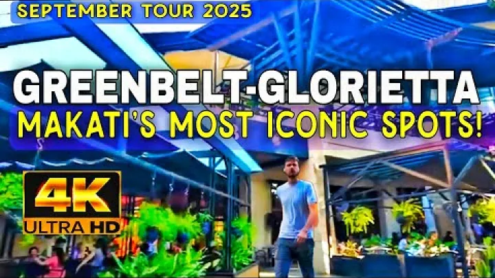 Preview image for the video "[4K UHD] Greenbelt Makati via Glorietta Mall - Imponerende gåtur | Shoppingdistrikt-tur i Stormanila 🇵🇭".