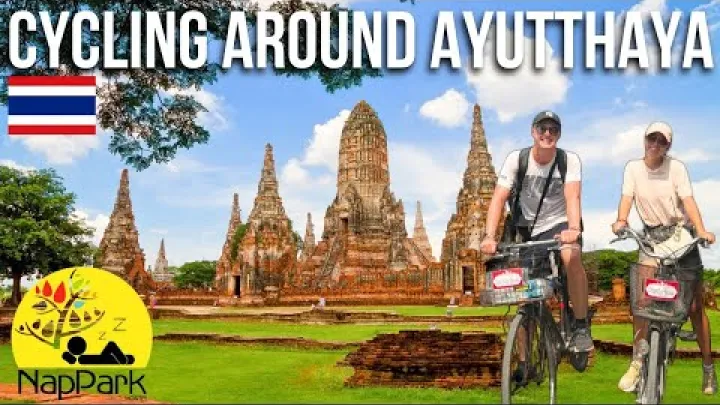 Preview image for the video "Cykeltur omkring Ayutthaya - Thailands gamle hovedstad".