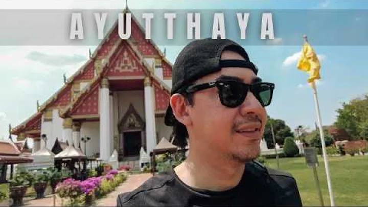 Preview image for the video "De antikke templer i Ayutthaya, Thailand | Gåtur &amp; luftfotos | 4K".