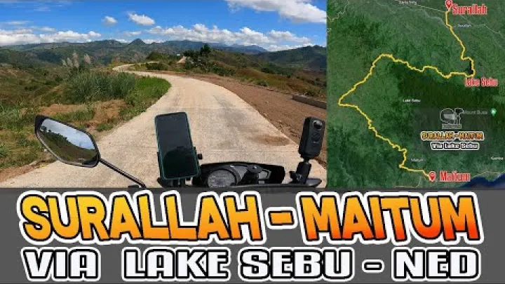 Preview image for the video "SURALLAH NACH MAITUM über Lake Sebu und Ned, SOCCSKSARGEN, Philippinen".