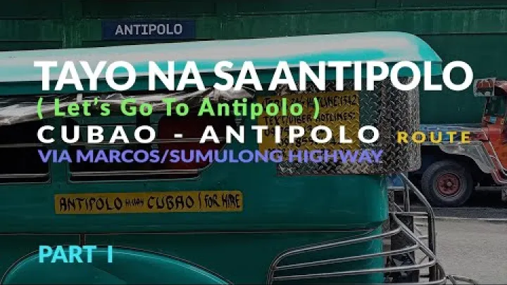 Preview image for the video "1 DALIS CUBAO – ANTIPOLAS PER MARCOS/SUMULONG GREITKELĮ".