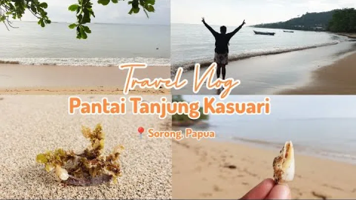 Preview image for the video "Kouzlo pláže Tanjung Kasuari v Sorongu, Papua | Přírodní turistika 🌿🍃 | Pláž".
