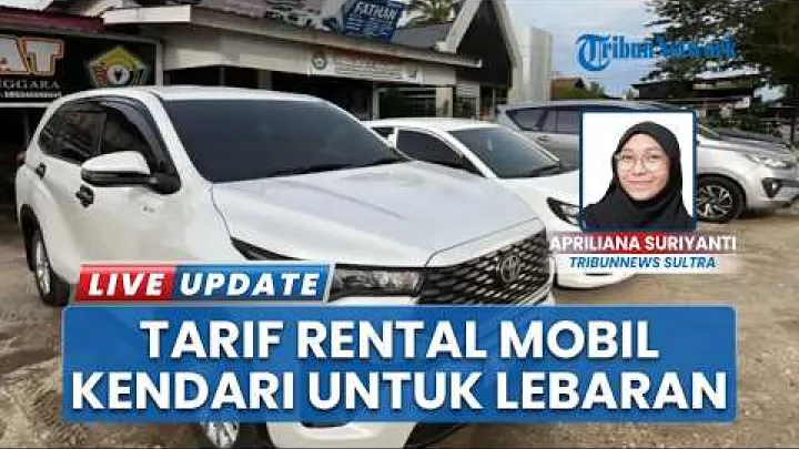 Preview image for the video "Tariffe di noleggio auto a Kendari a partire da 500.000 Rp al giorno in vista dell'Eid 2026, Avanza è il modello più richiesto".