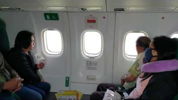 Preview image for the video "منظره هنگام فرود در فرودگاه دیپولوگ، فیلیپین با هواپیمایی سبو پسیفیک".