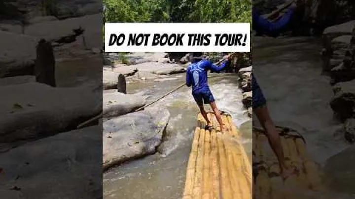 Preview image for the video "RAFTING SU ZATTERA DI BAMBÙ a Chiang Mai (Thailandia del Nord) #viaggi #thailandia".