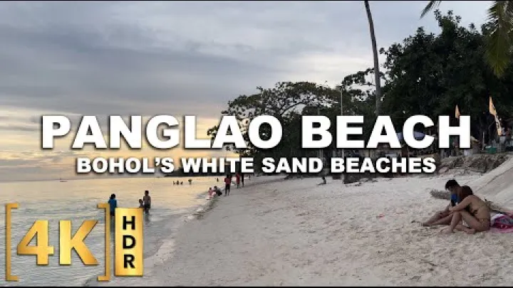 Preview image for the video "Panglao ranna jalutuskäik | Boholi valge ranna paradiis | 4K HDR | Filipiinid".