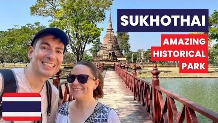 Preview image for the video "സുഖോത്തായി, തായ് ലാന്റ് - അതിമനോഹരമായ ചരിത്രപരമായ അവശിഷ്ടങ്ങൾ പര്യവേക്ഷണം ചെയ്യുന്നു".