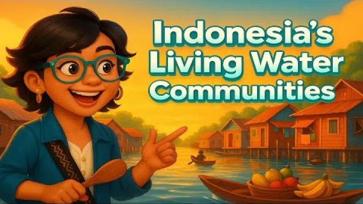 Preview image for the video "Indenfor i Banjarmasins flydende landsbyer — Liv, kultur og fællesskab formet af vandet 🚣‍♂️🏘️".