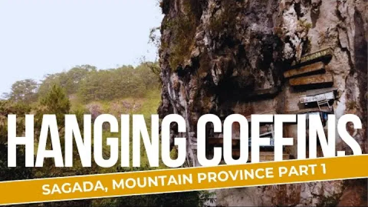 Preview image for the video "Cestujte se mnou v Sagada, provincie Mountain Province, 1. část – Echo Valley a Visuté rakve".