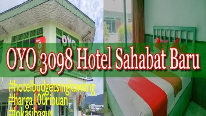 Preview image for the video "هتل جدید با قیمت حدود ۱۰۰ هزار در سینگ‌کوانگ، کالیمانتان، اندونزی، هتل OYO 3098 Sahabat Baru".
