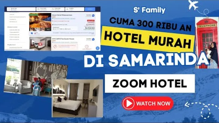 Preview image for the video "Recenze levného hotelu v Samarinda | Zoom Hotel | Pohodlný a cenově dostupný! 3hvězdičkový hotel".
