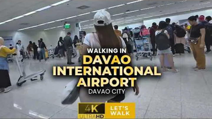 Preview image for the video "Davao starptautiskās lidostas (DVO) ielidošanas zonas pastaigu tūre".