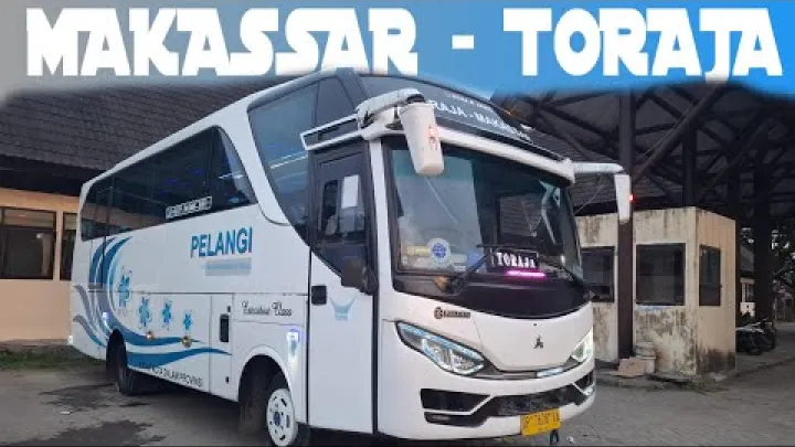 Preview image for the video "PO PELANGI TORAJA‼️พิเศษจากตัวเมืองสู่หมู่บ้านห่างไกลบนเกาะซูลาเวซี ประเทศอินโดนีเซีย ให้บริการเส้นทางมากัสซาร์ - โทราจา ค่าโดยสาร 150,000 รูเปียห์".
