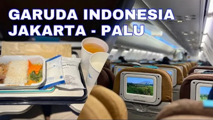 Preview image for the video "ประสบการณ์การบินกับการูด้าอินโดนีเซีย เส้นทางจาการ์ตา - ปาลู".