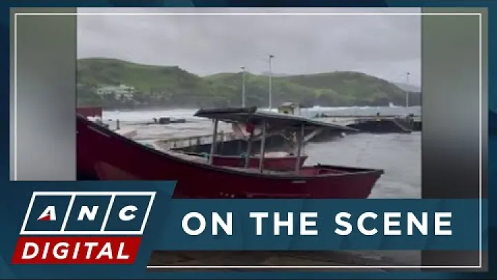 Preview image for the video "BLICK: Raue See in Batanes aufgrund des Sturms 'Bising' | ANC".