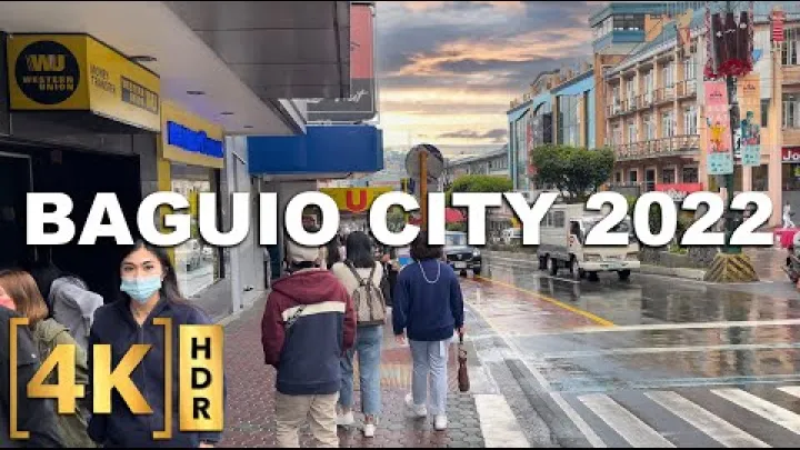Preview image for the video "เดินชมสถานที่ท่องเที่ยวชื่อดังในบาเกียว! ถนนเซสชั่น, SM บาเกียว, เบิร์นแฮม | ทัวร์เดินชม | 4K HDR".