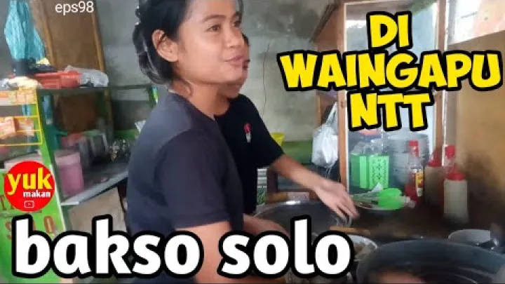 Preview image for the video "Vychutnávání bakso solo ve Waingapu, Východní Sumba, Nusa Tenggara".