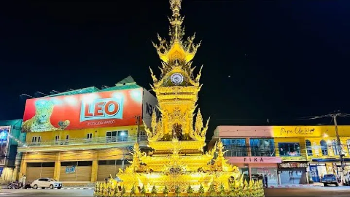 Preview image for the video "Gåtur i centrum af Chiang Rai, Thailand".