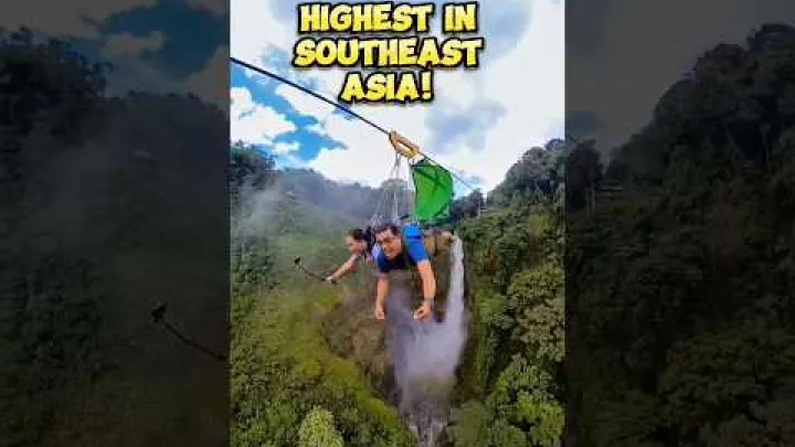 Preview image for the video "Napínavé dobrodružství na zipline u 7 vodopádů v Lake Sebu, Jižní Cotabato, Filipíny #ilovephilippines".
