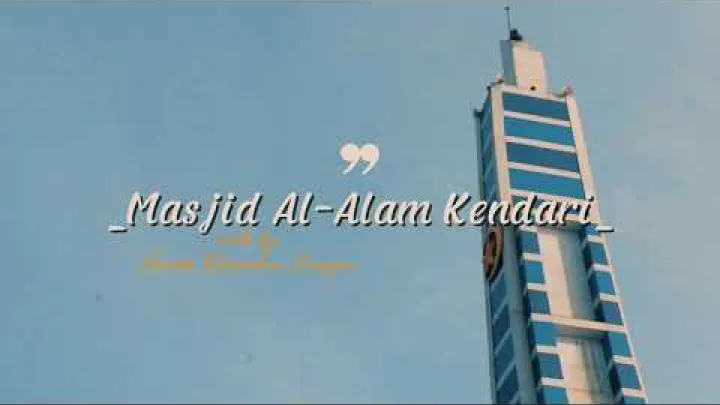 Preview image for the video "VELKOLEPOST MEŠITY AL-ALAM #sulawesitenggara".