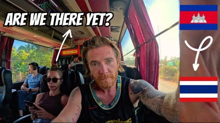 Preview image for the video "Kryds grænsen i 2024 | Cambodja til Thailand 🇰🇭 ➡ 🇹🇭".