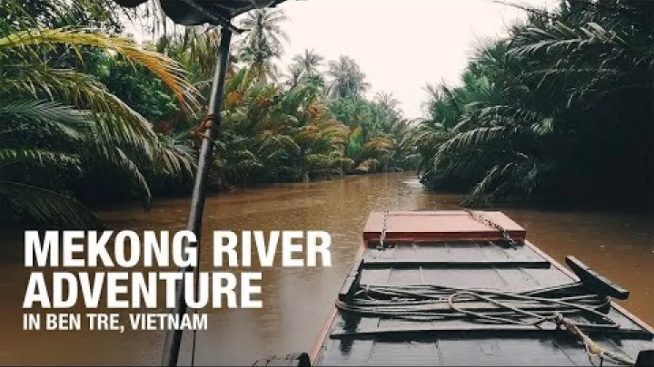 Preview image for the video "MEKONG FLODTUR: Ting at lave i Ben Tre, Vietnam".