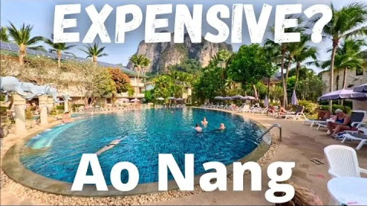 Preview image for the video "Er Ao Nang det værd? Priser, hoteller, barer, mad, strande, rundtur i Sydthailand, Krabi, Koh Lanta, Phuket".
