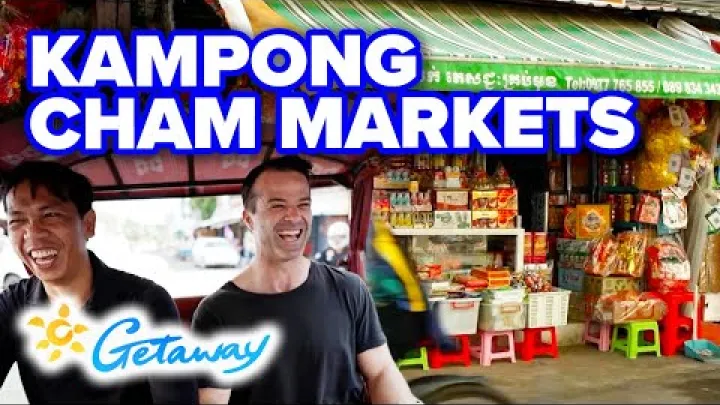 Preview image for the video "Objevování trhů v Kampong Cham | Getaway".