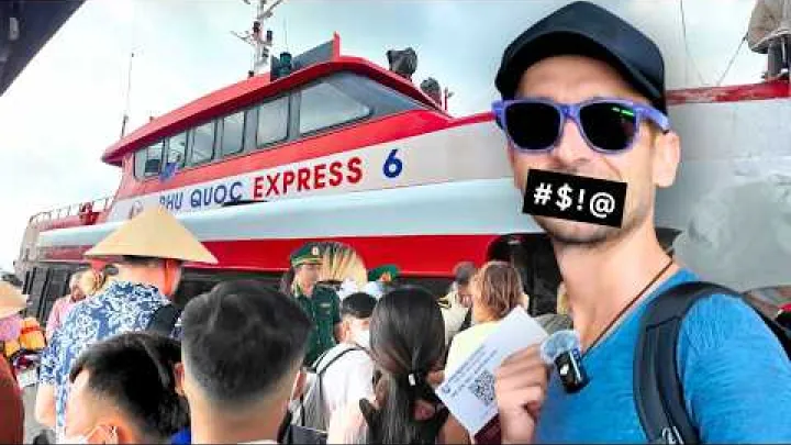 Preview image for the video "We Took the Ferry from Rach Gia to Phu Quoc 🇻🇳".