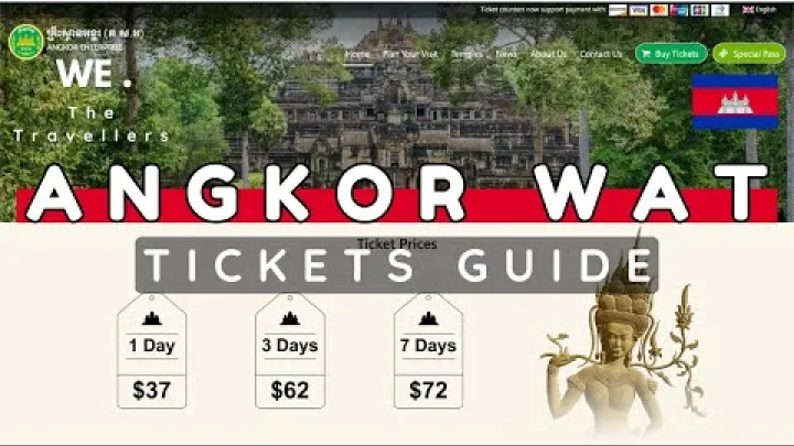 Preview image for the video "Jak koupit vstupenky do Angkor Watu 2026 🇰🇭".