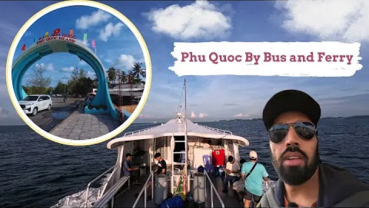 Preview image for the video "Bus To Paradise : Ho Chi Minh To Phu Quoc 🚌⛴️( World' s 2nd Most Beautiful Island! ) 🇻🇳🏝️⛱️".