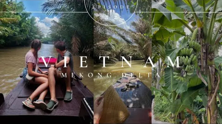Preview image for the video "To dage i Mekongdeltaet | Middag med en lokal familie, flodtur og udforskning af Ben Tre".