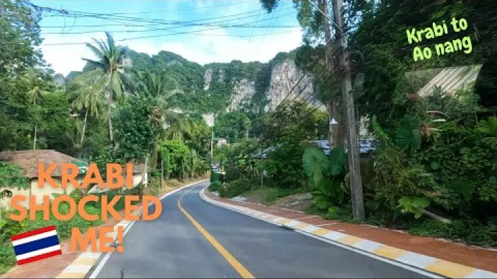 Preview image for the video "Pierwsze wrażenia z Krabi | Transfer z lotniska do hotelu w Ao Nang 🇹🇭".