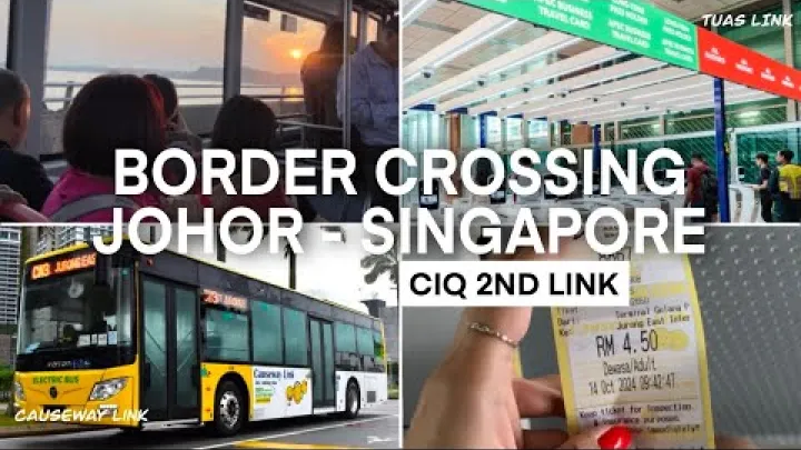 Preview image for the video "GRWM for My Commute from Johor to Singapore | Tuas, Causeway Link, CIQ 2nd Link".