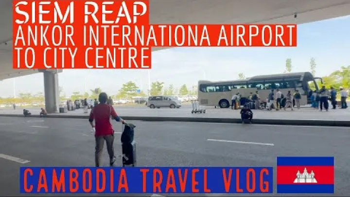 Preview image for the video "Z letiště Siem Reap do centra města taxíkem I Mezinárodní letiště Angkor I Cestovní vlog Kambodža #122".